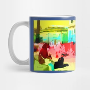 London Semi Abstract Mug